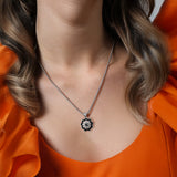 Dante spider web pendant