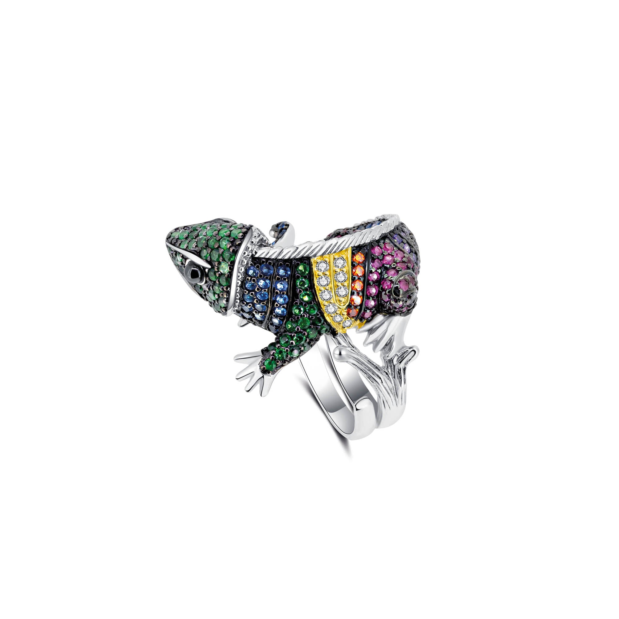 Theo Chamäleon Ring.