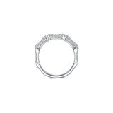 White Bamboo Ring