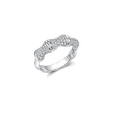 White Bamboo Ring