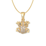 Lex Gold Frosch Halskette