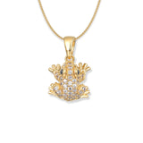 Lex Gold Frosch Halskette