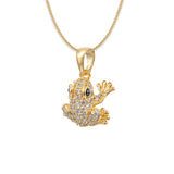 Lex Gold Frosch Halskette