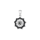 Dante spider web pendant