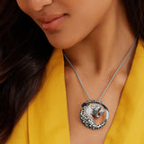 Jasper Leopard Pendant / Brooch