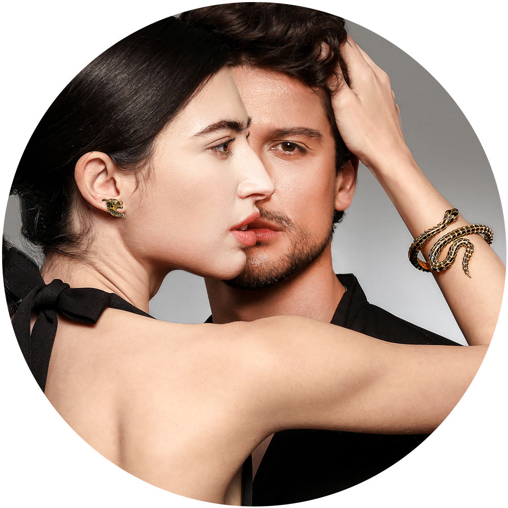 Dunkler Schmuck der Noctis Kollektion