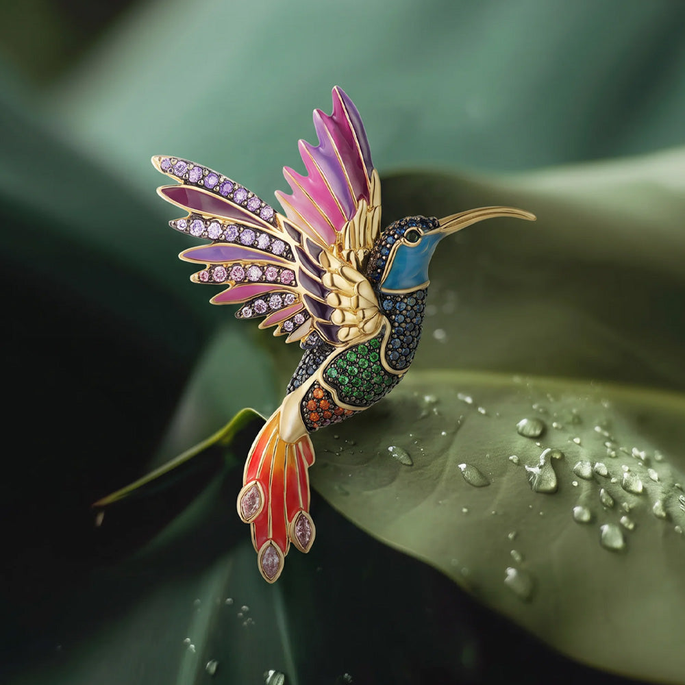 Vielfältiger Vogelschmuck aus 925 Sterling Silber