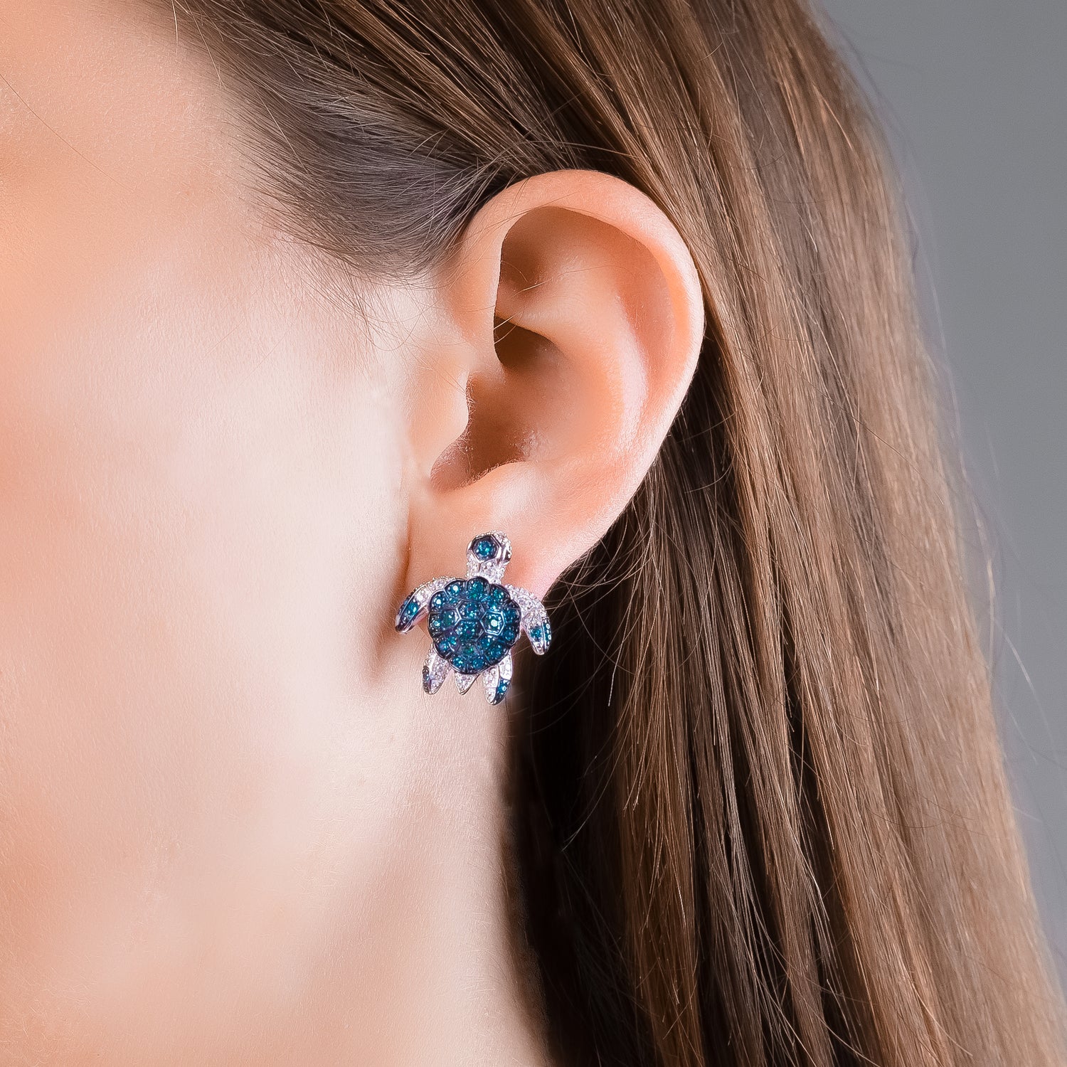 Schelly Boucles d'oreilles tortue