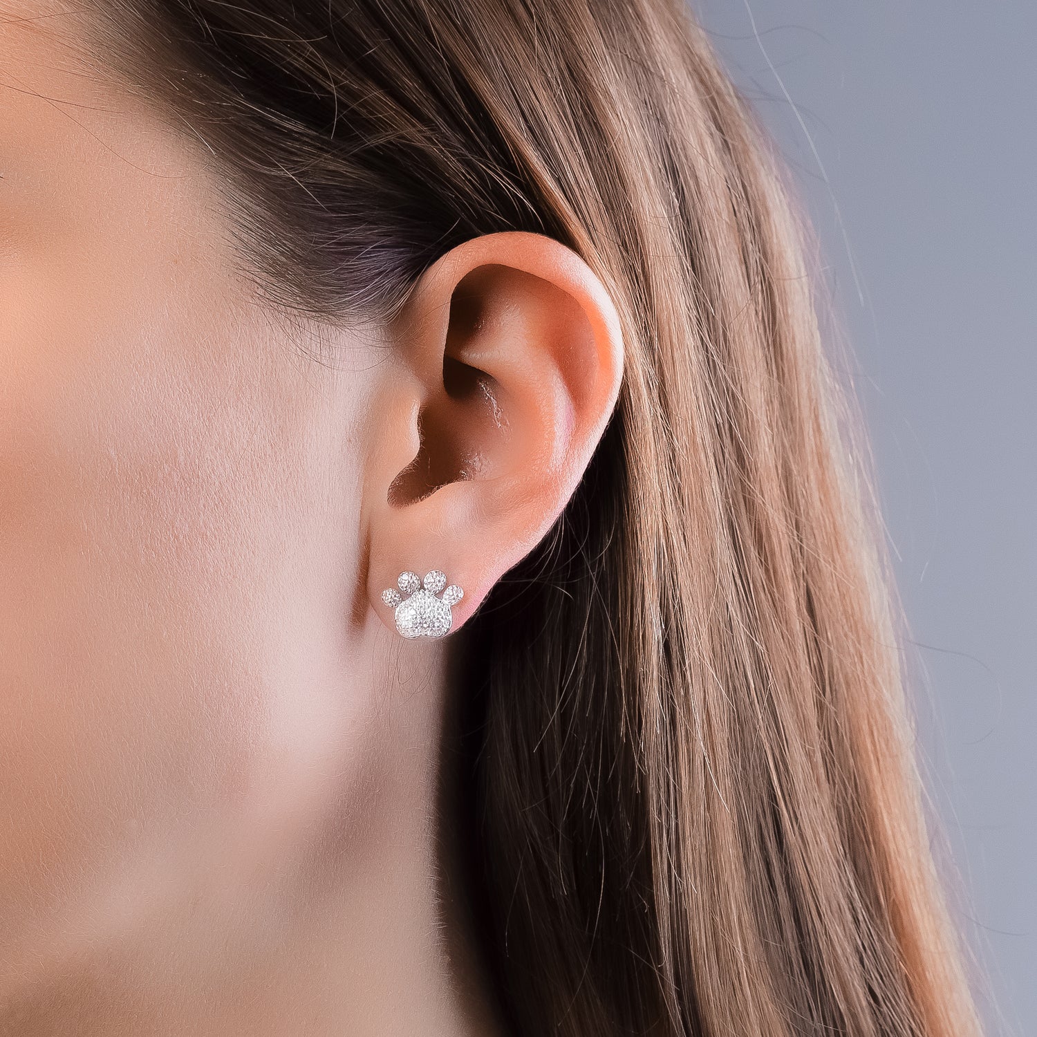Paw Boucles d'oreilles Patte