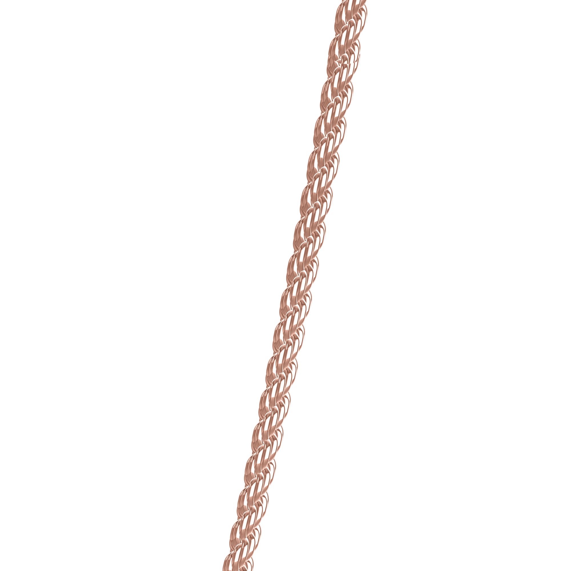 Kordelkette 1.2 Rosé-vergoldet