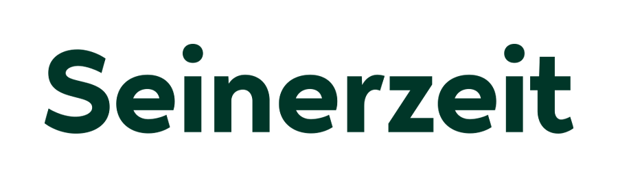 Grünes Seinerzeit Flora & Fauna Logo