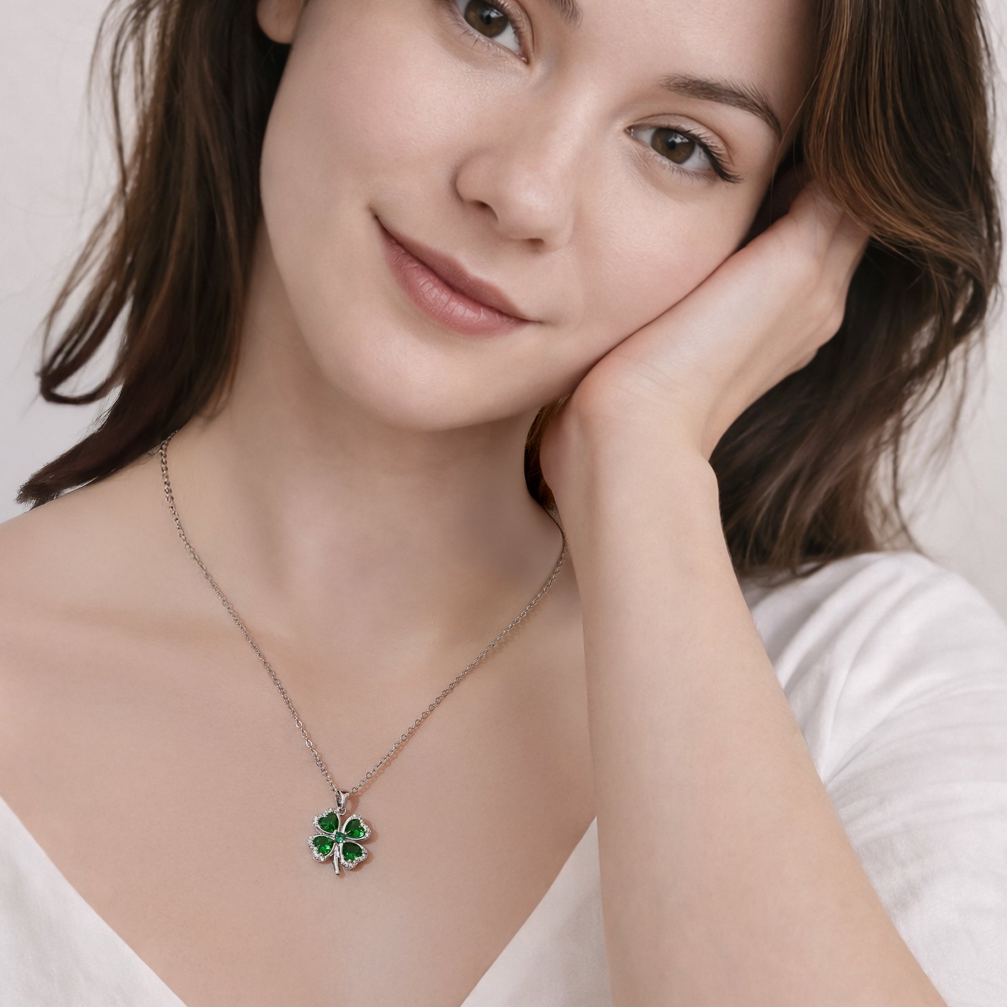 Clea Kleeblatt Anhänger