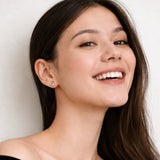 Crystal Delfin Infinity Ohrringe
