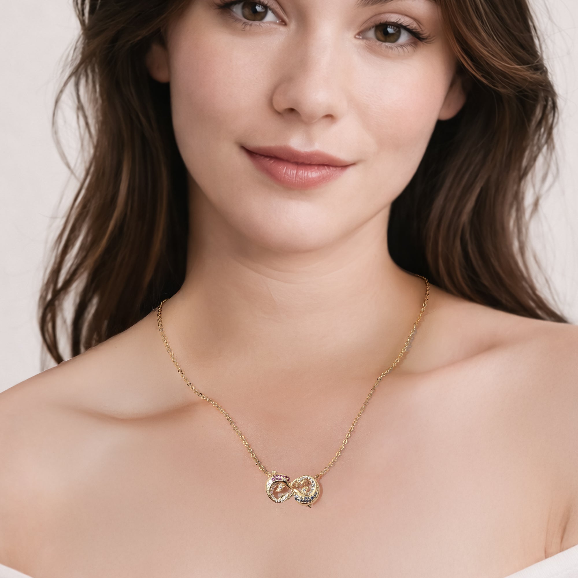 Fusion Delfin Infinity Anhänger