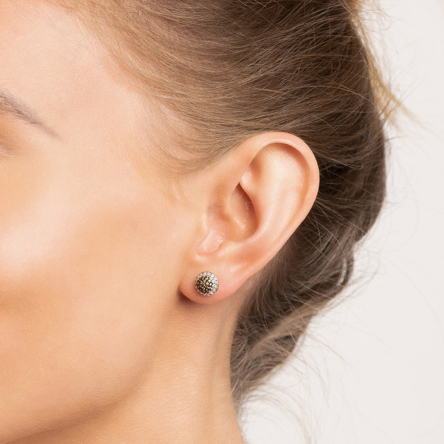 Champagne Boucles d'oreilles en bambou