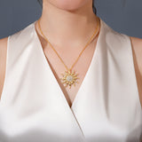 Sol Gold Sonnen Anhänger