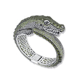 Bracelet Charles en crocodile