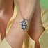Koby K Koala Pendant by Seinerzeit -925 sterling silver animal necklace featuring a stylish koala with movable sunglasses, green cz shorts, and beach vibes. A playful limited-edition charm for summer jewelry lovers.