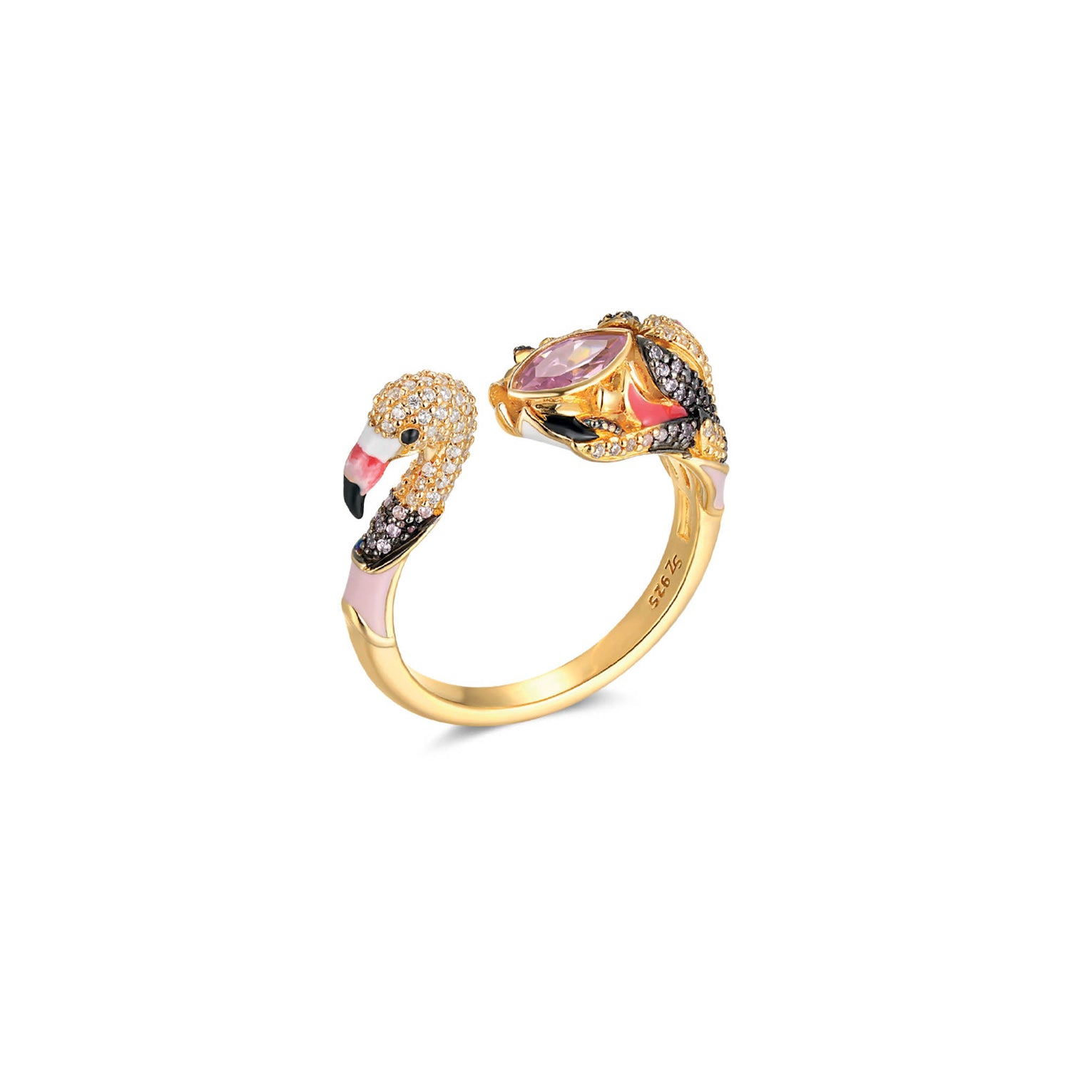 Fiola Bague Flamant