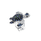 Bague tortue coquillage