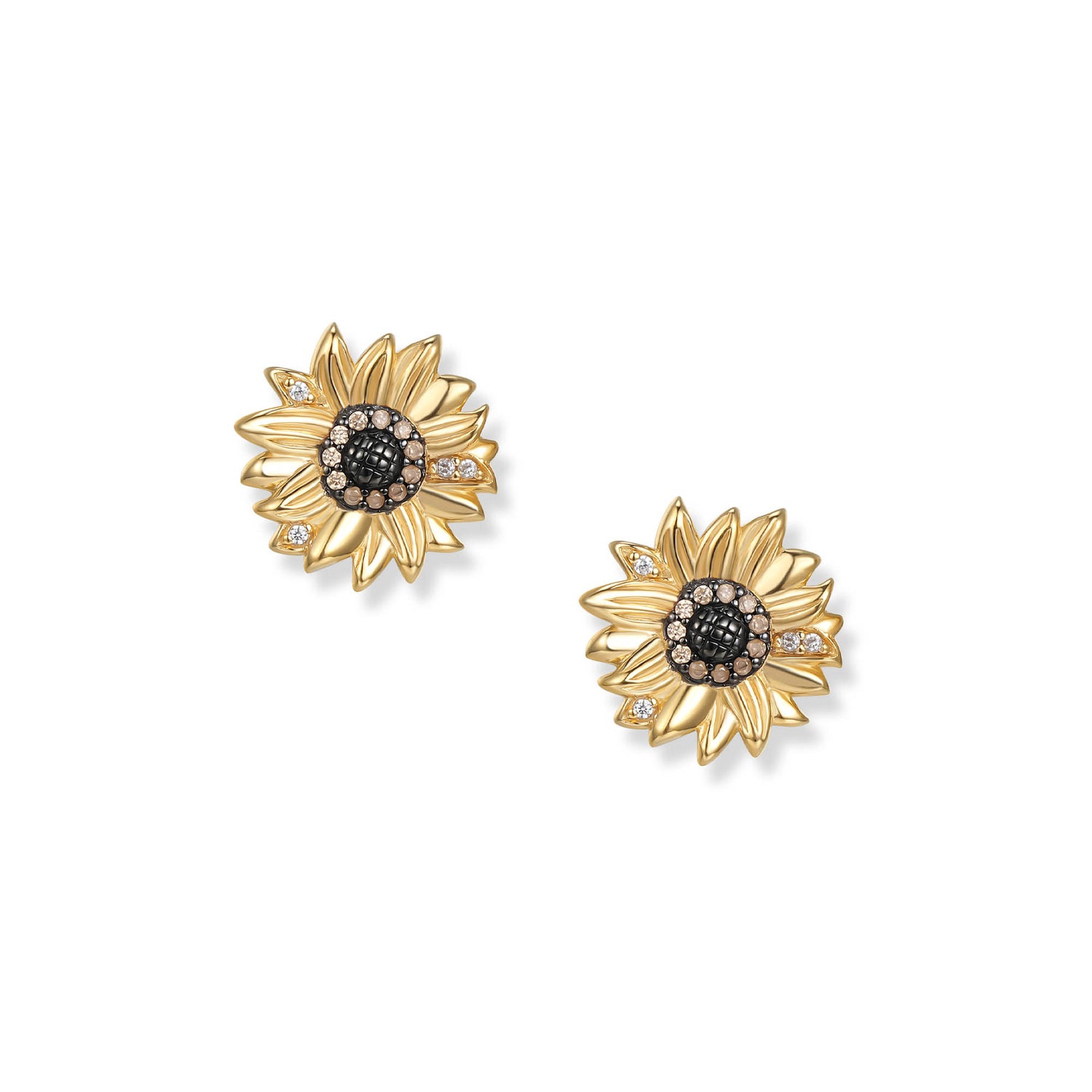 Solana Boucles d'oreilles tournesol