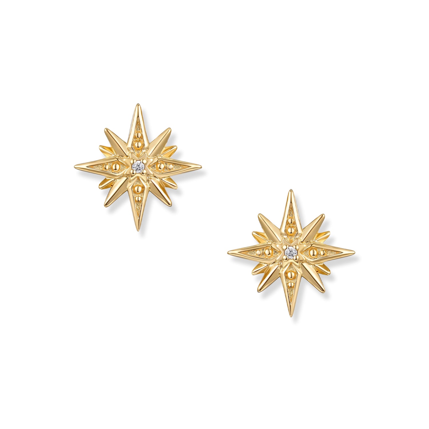 Astra Gold Stern Ohrringe