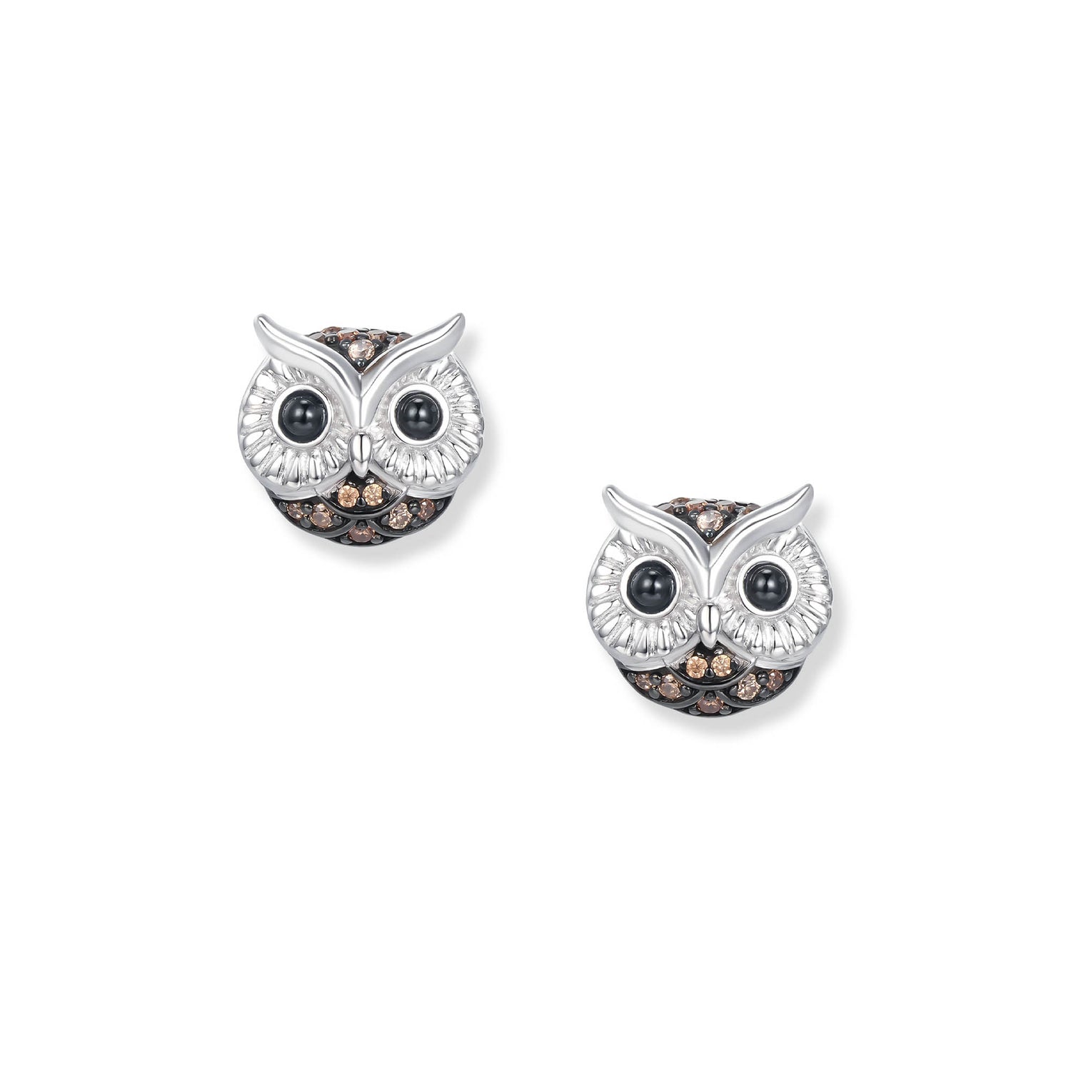Merlin Boucles d'oreilles Hiboux