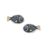 Boucles d'oreilles poisson Dory