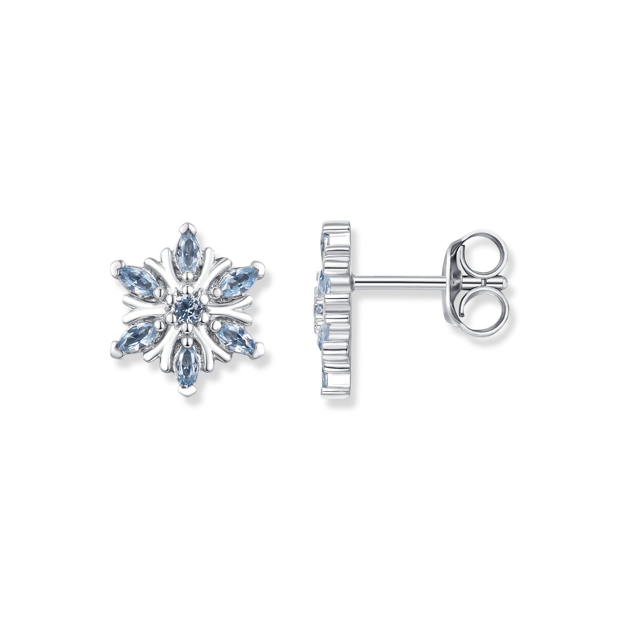 Frosty Snowflake Earrings
