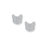 Boucles d'oreilles chat Shiro