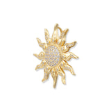Sol Gold Sonnen Anhänger
