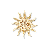 Sol Gold Sonnen Anhänger