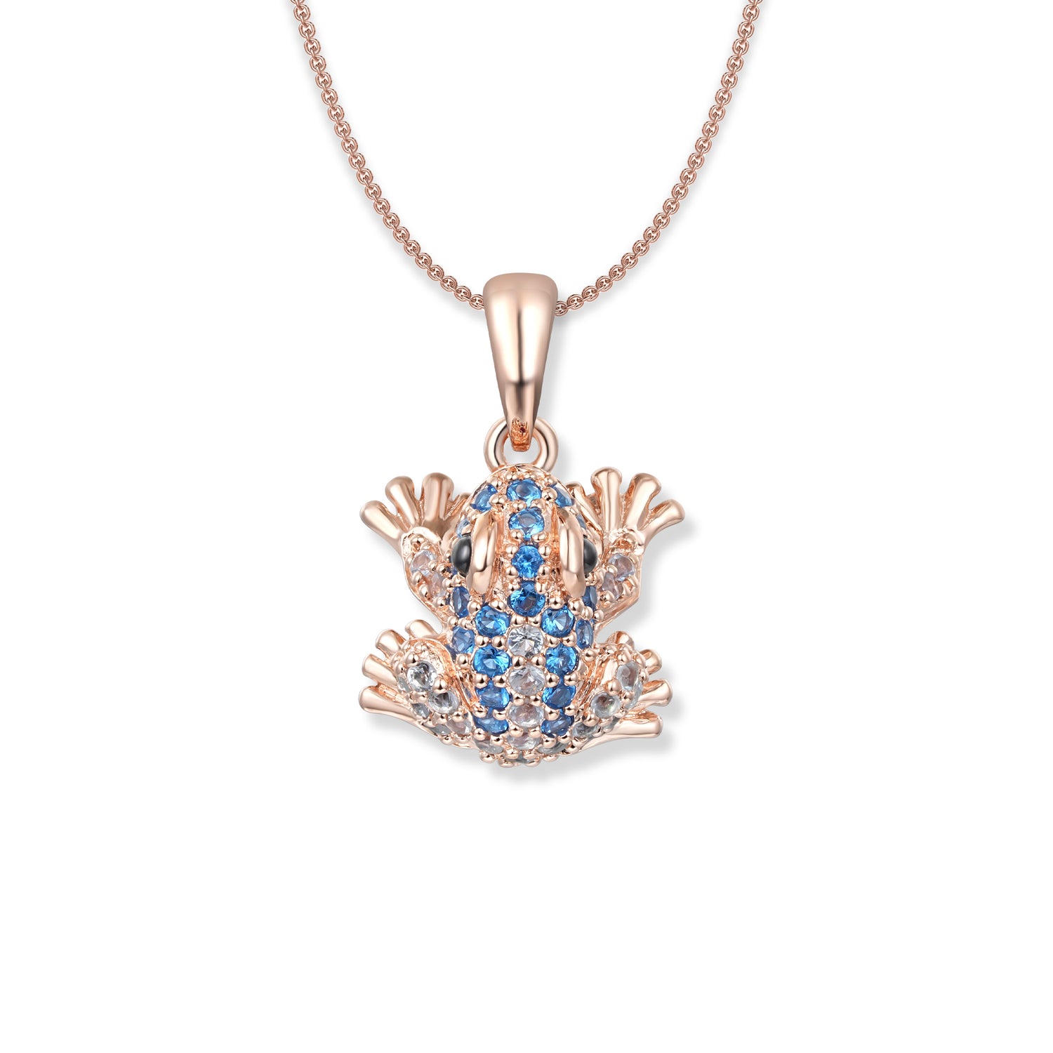 Lou Blue Frosch Collier