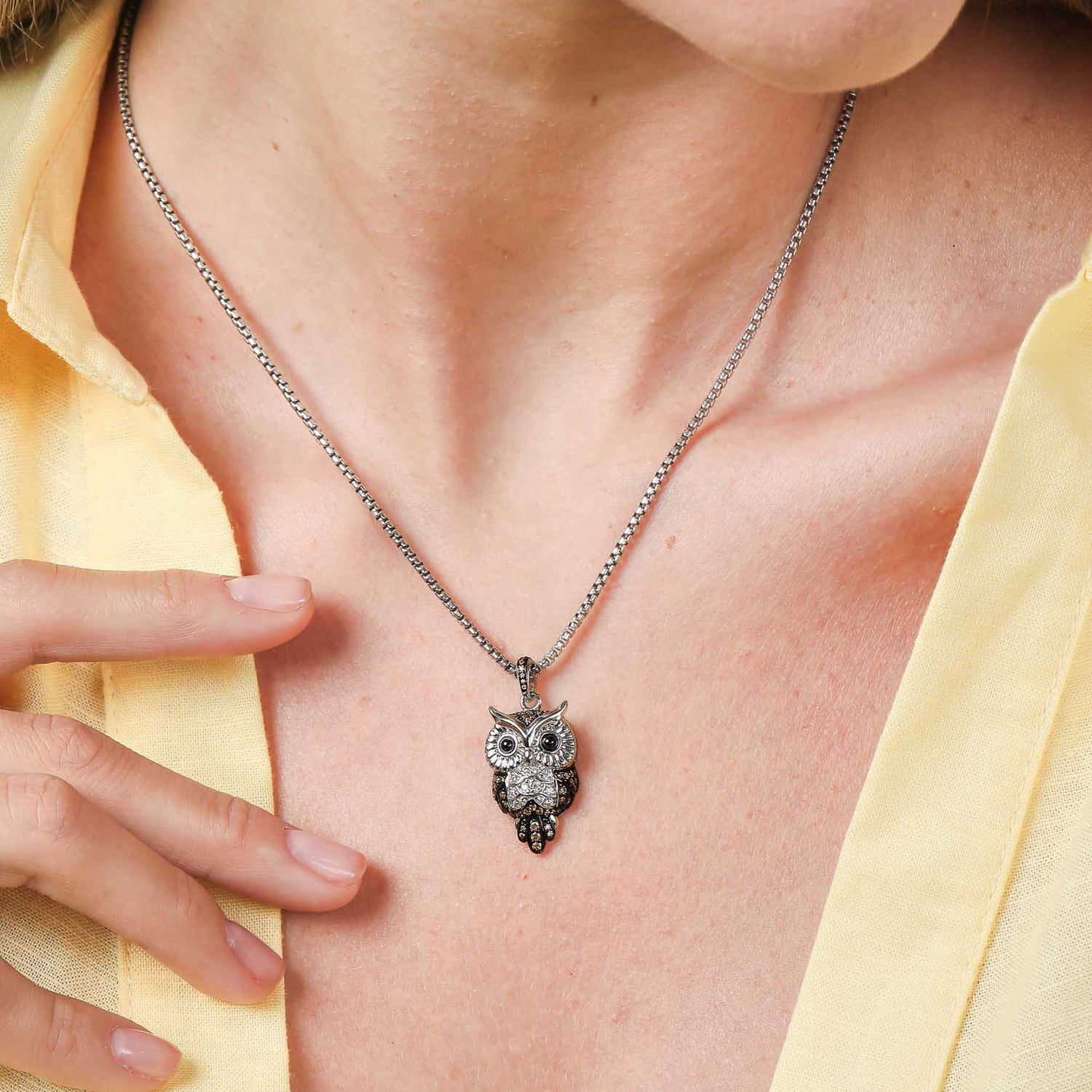 Merlin Hiboux Pendentif