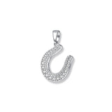 Sole horseshoe pendant