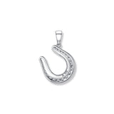 Sole horseshoe pendant