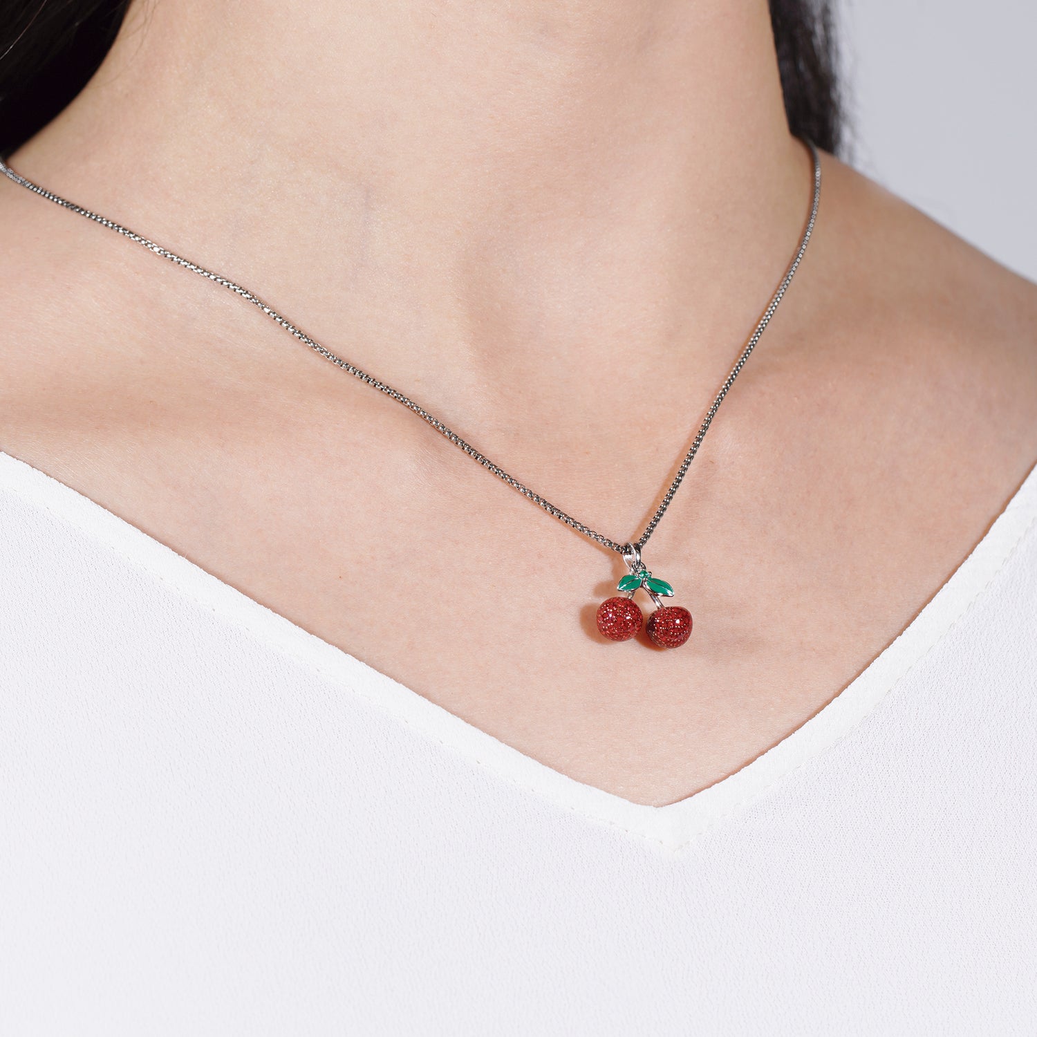 Pendentif cerises Kiri