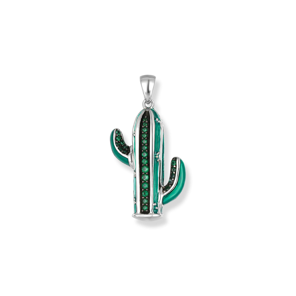 Cancun Cactus Pendant