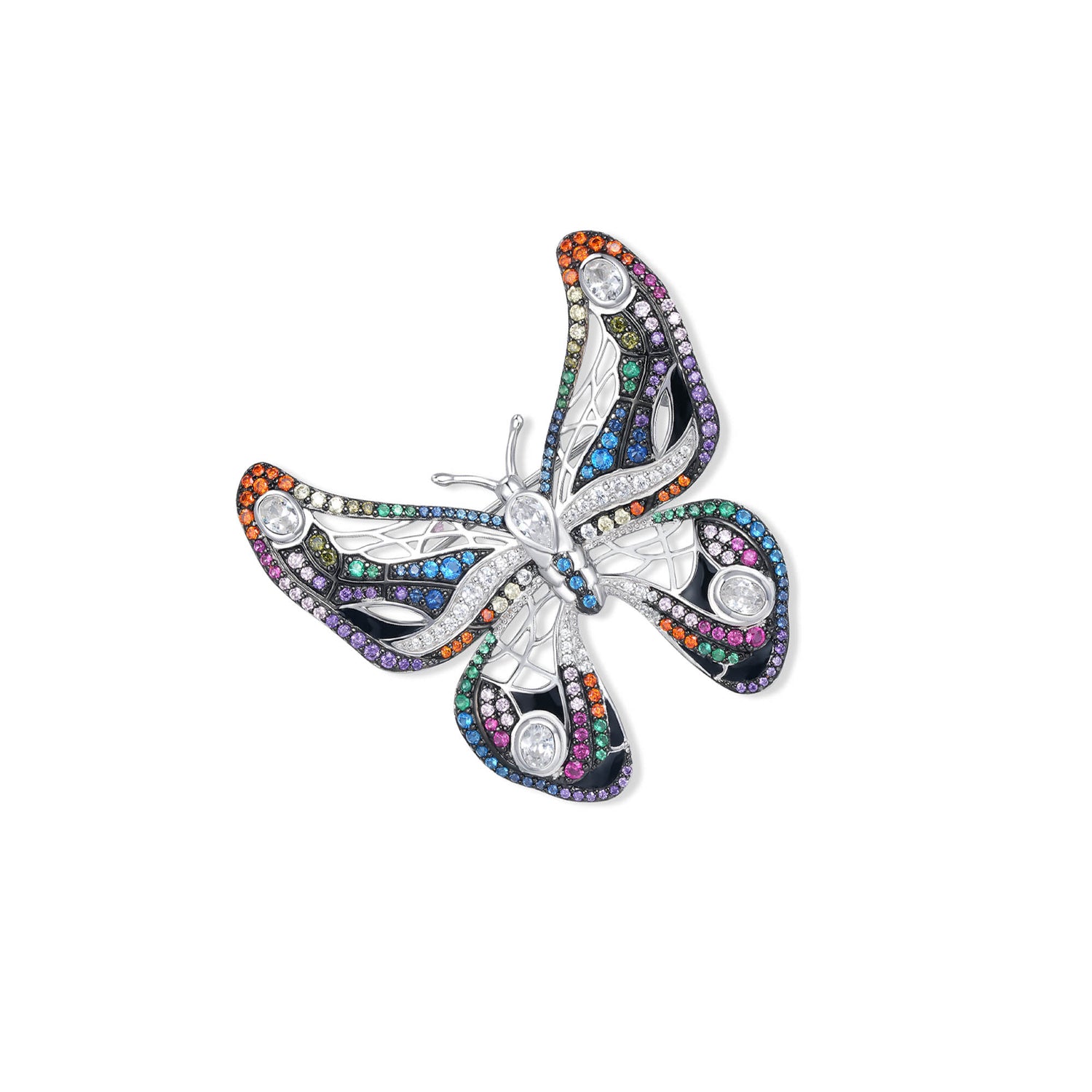 Kalypso pendentif / broche papillon