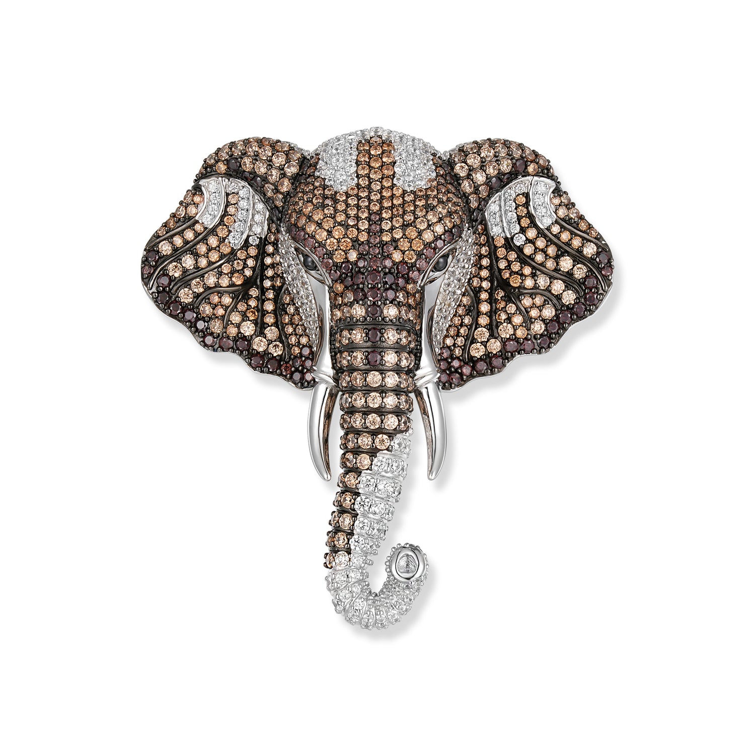 Kumba pendentif / broche éléphant