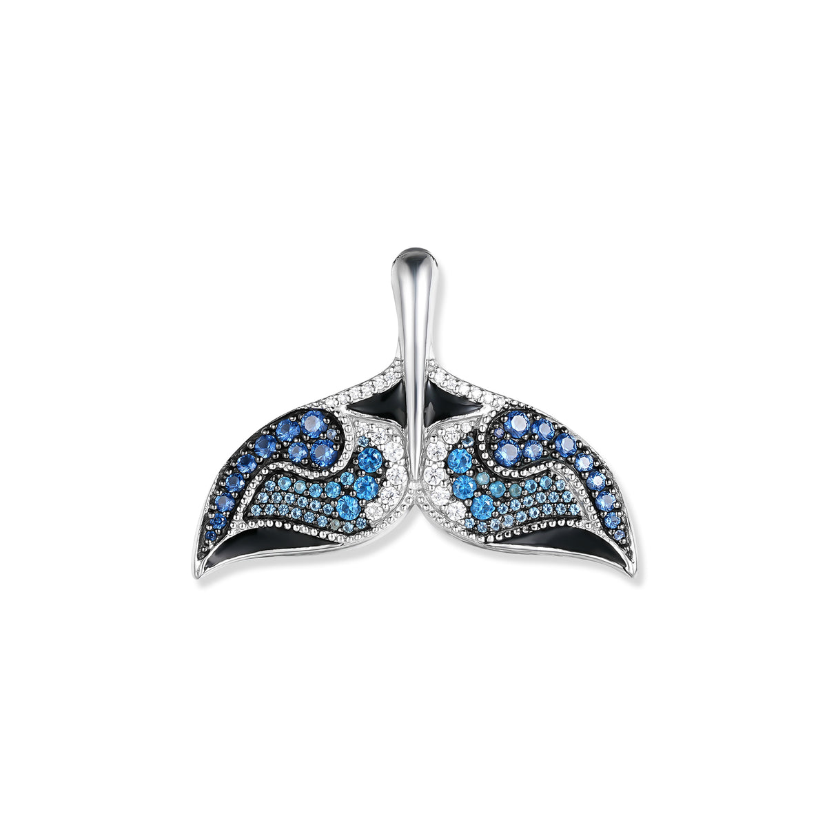 Nessie Whale Fin Pendant