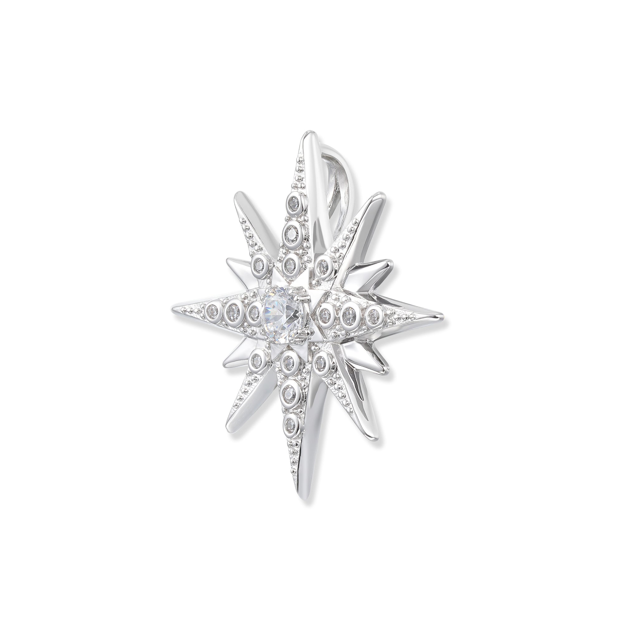 Astra Pendentif Étoile Argent